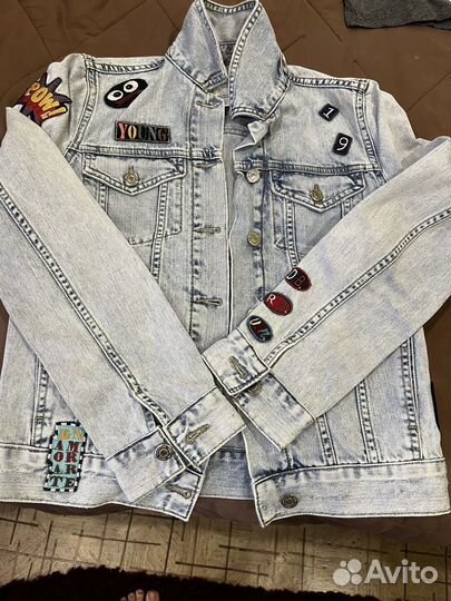 Джинсовка zara 40 р