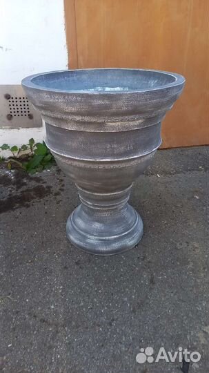Вазоны для цветов из арт бетона