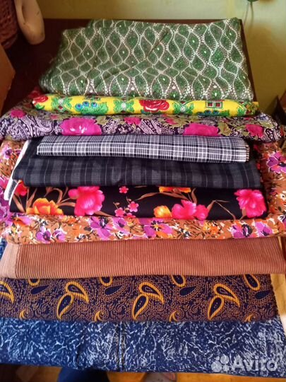 Отрез ткани хлопок, плательные,ссср