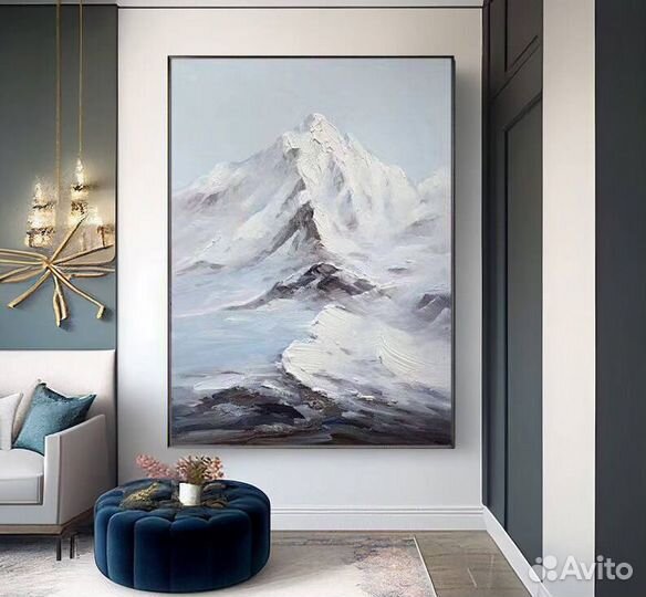 Картина маслом на холсте 