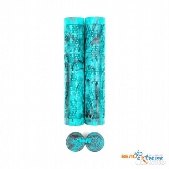 BMX Грипсы Federal Command Flangeless (черный / би