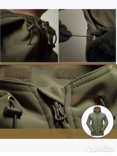 Новая мужская Куртка тактическая демисезонная 5258