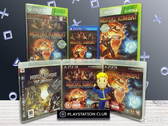 Серия Mortal Kombat Universe PS4/PS3/PS Vita/Xbox
