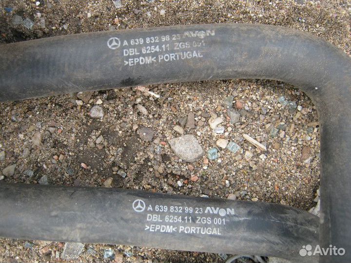 Трубка ож Mercedes-Benz W639