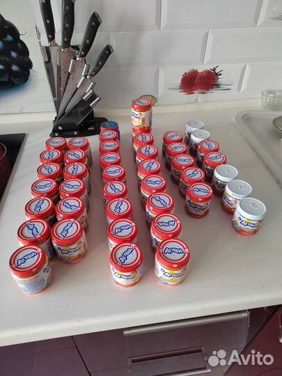 Овощное пюре, мясное пюре, смесь, каша