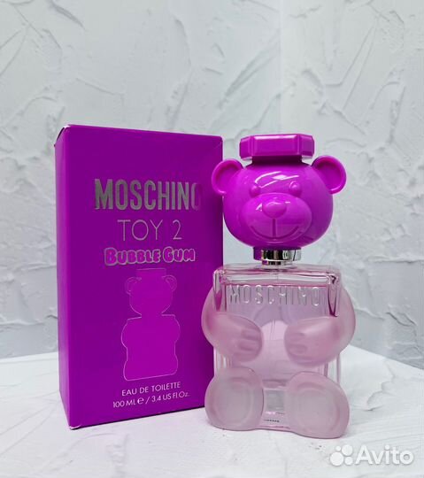 Moschino toy 2 bubble gum, 100ml, люкс