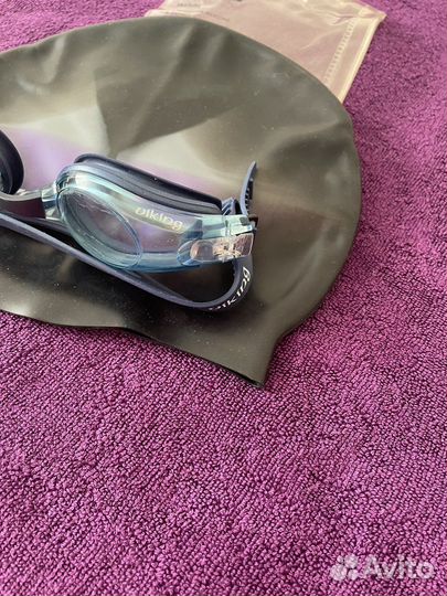 Очки шапочка для плавания