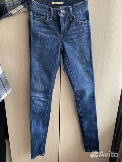 Джинсы levis 710 super skinny