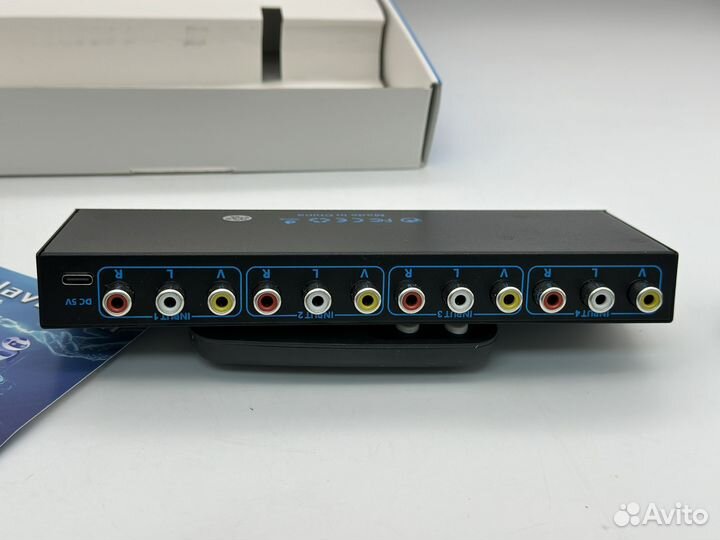 Переключатель Navceker 4x3 AV(RCA) splitter&switch