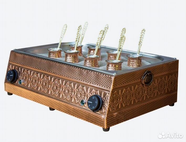 Аппарат кофе на песке