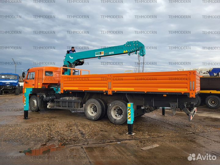 КамАЗ 65115-3094-48 с КМУ, 2023