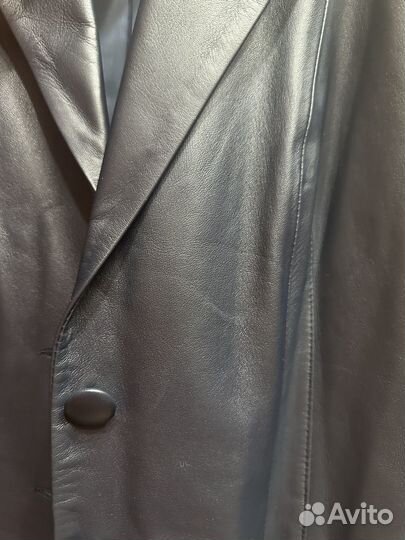 Кожаная куртка натуральная кожа 48