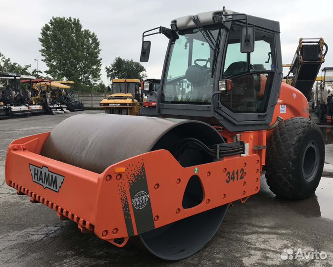 Каток hamm 3412