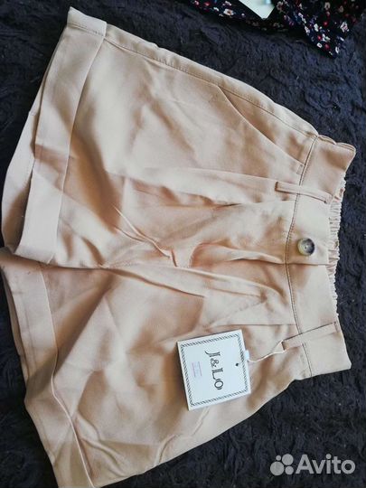 Шорты женские на осень высокая талия