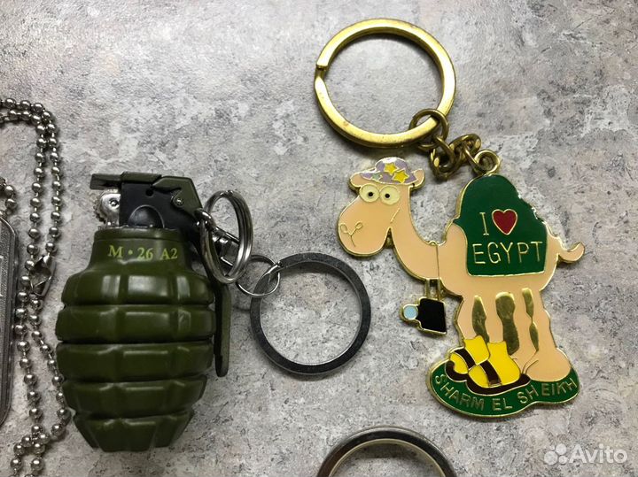 Брелок зажигалка брелок патрон для ключей