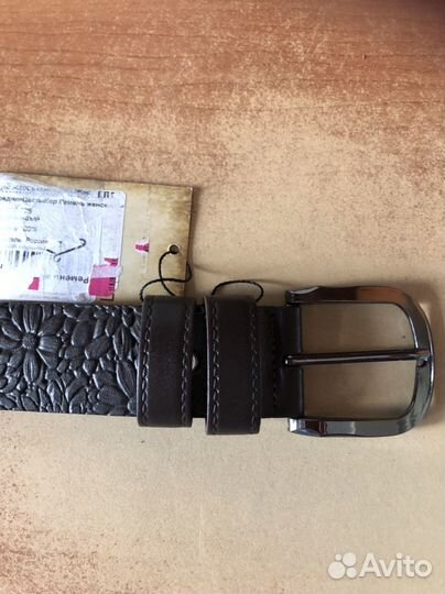 Ремень женский натуральная кожа