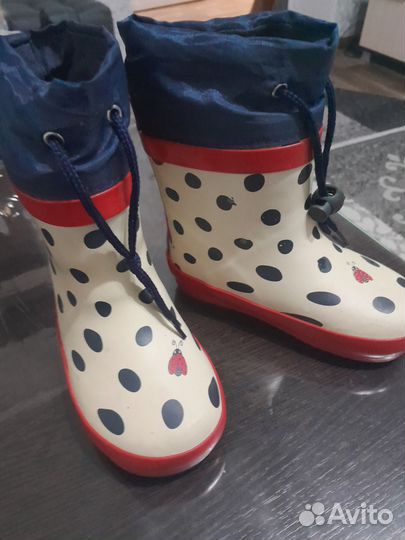 Резиновые сапоги детские 23 размер