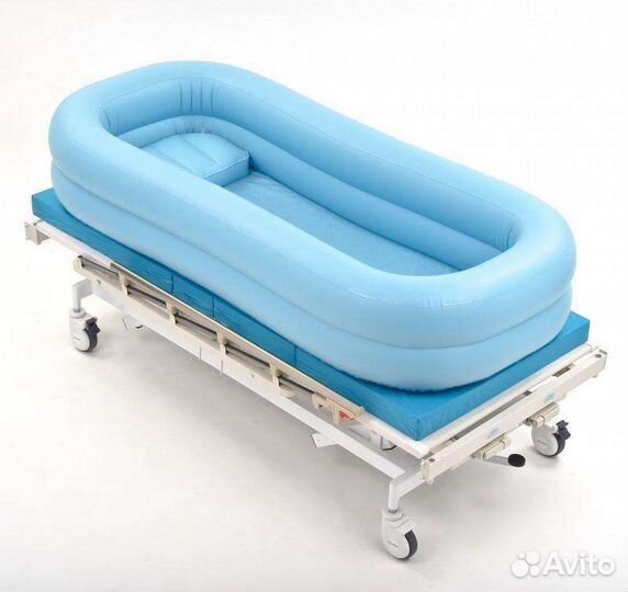 Ванна для лежачих больных в полной комплектации