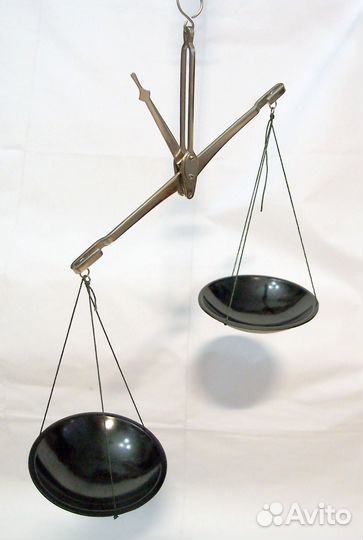Весы равноплечие ручные вр-100 СССР 1967г