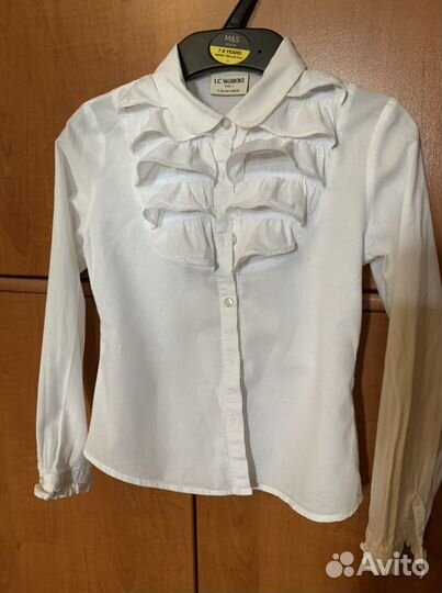 Школьная рубашка на девочку