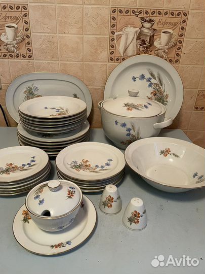 Сервиз столовый ГДР фарфор