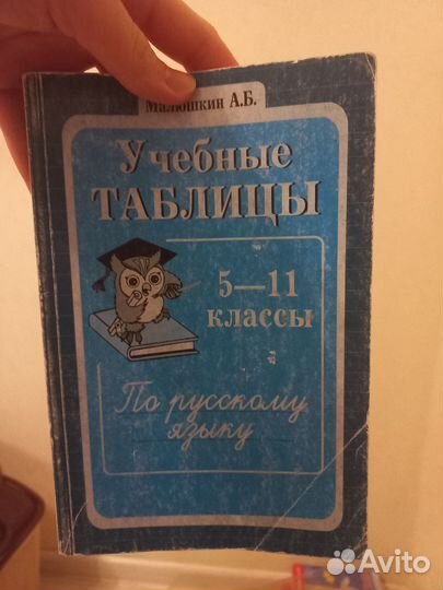 Таблицы по русскому языку