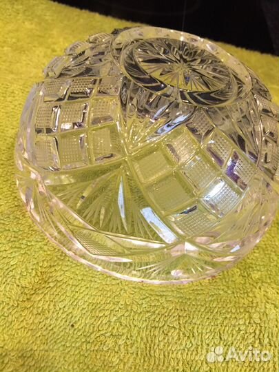 Хрустальная вазочка Bohemia