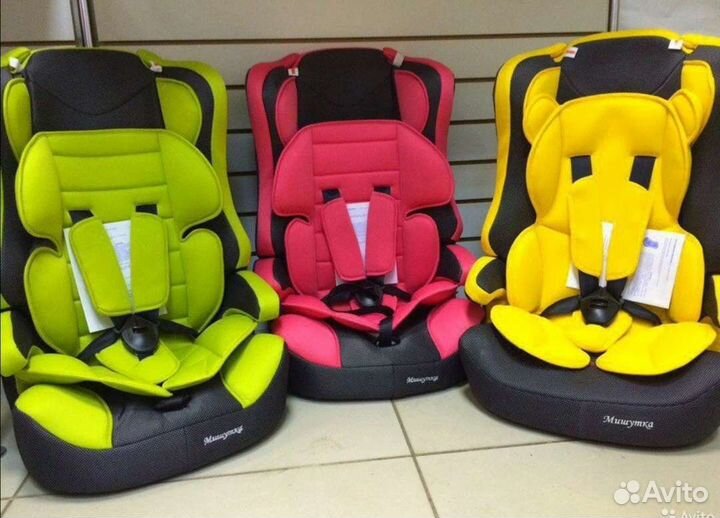 Автокресло 9-36 кг новое удобное