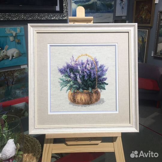 Картина вышитая крестом