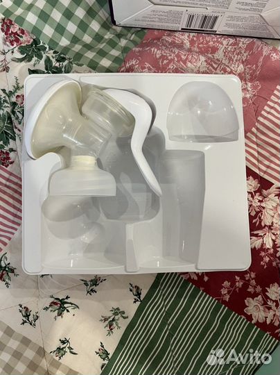 Молокоотсос avent ручной и пакеты для заморзки