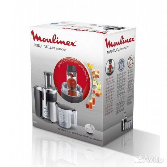 Соковыжималка Moulinex Easy Fruit новая