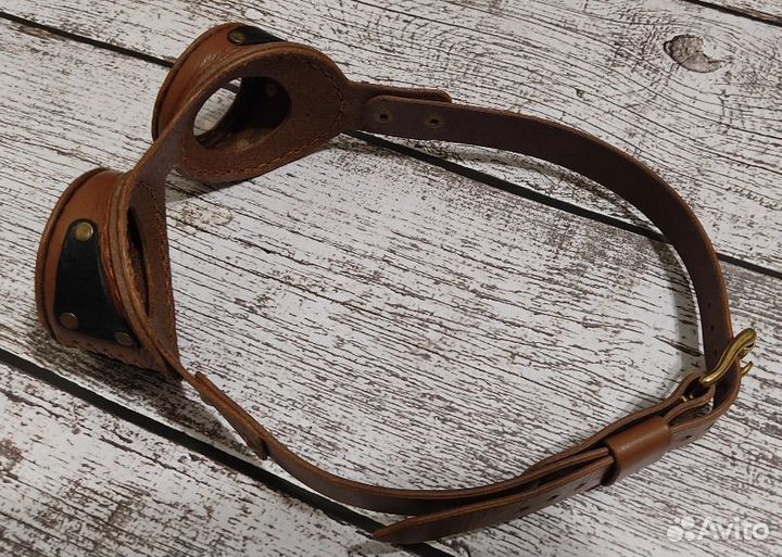 Очки из натуральной кожи