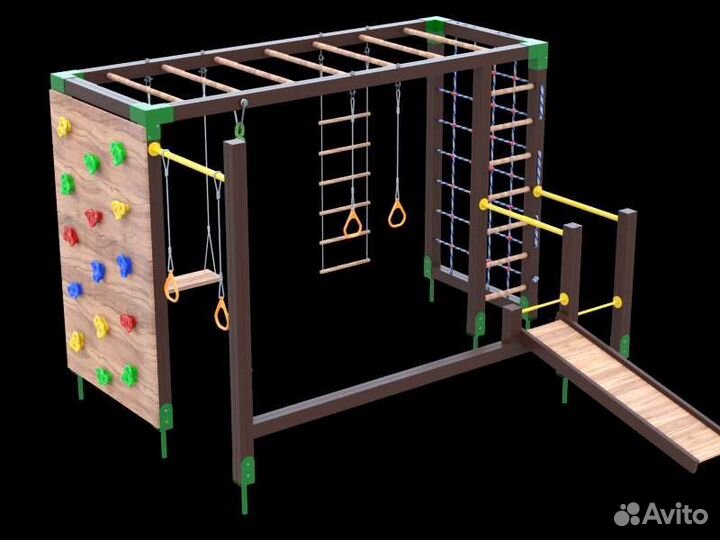 Детская игровая площадка уличная. Сертификат 042