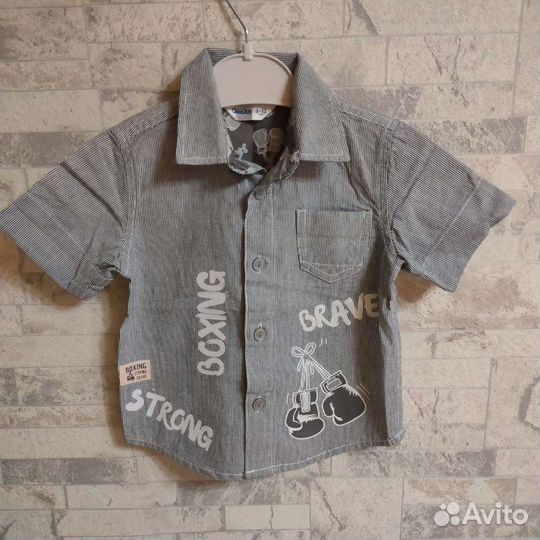 Рубашка на малыша