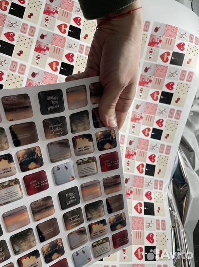 Производство 3D-стикеров по индивидуальным макетам