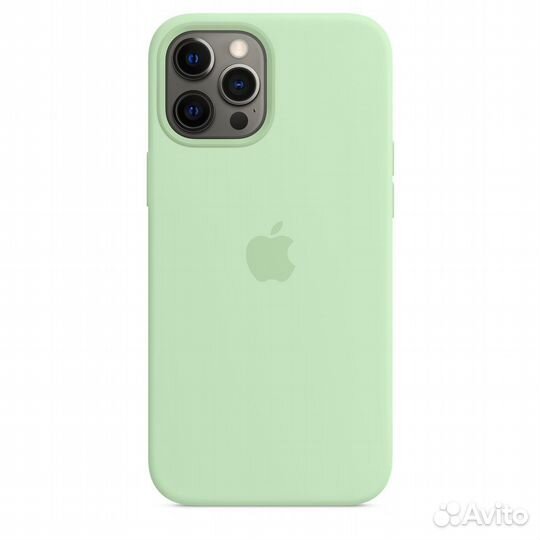 Чехол для iPhone 12 / 12 Pro Silicone Case (фисташ