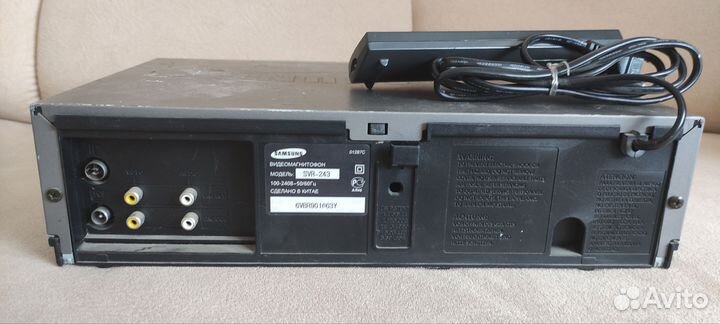 Видеомагнитофон samsung svr-243