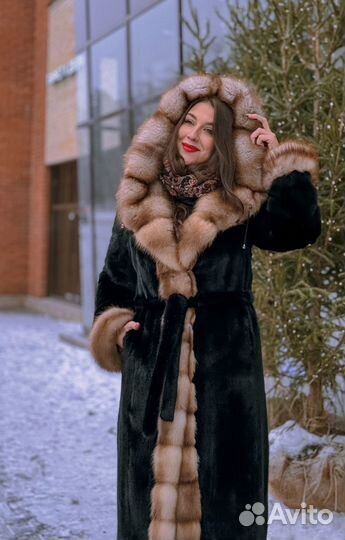 Норковая шуба Италия