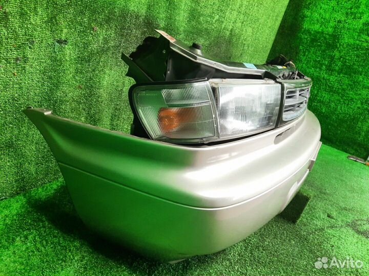 Ноускат nissan prairie JOY PM11 SR20DE 1995 0043 антена, царапины, R-габарит лом крепления, дефект Л