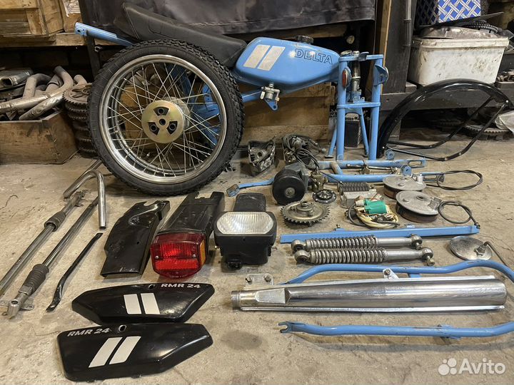 Мопед Delta RMR 24 СССР по запчастям
