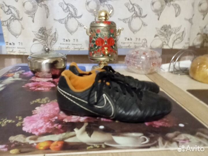 Бутсы nike tiempo 35 размер
