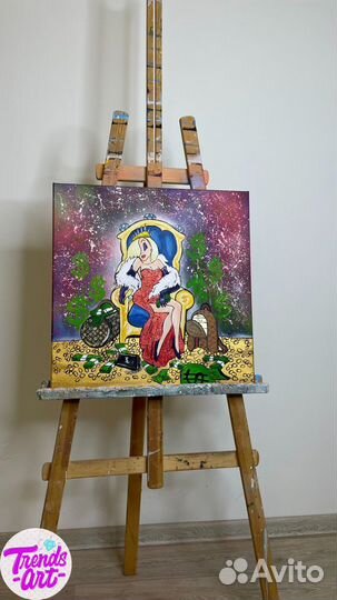 Стильные картины арт в стиле лофт для интерьера