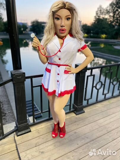 Ростовые куклы. Поздравление. Шуточный стриптиз