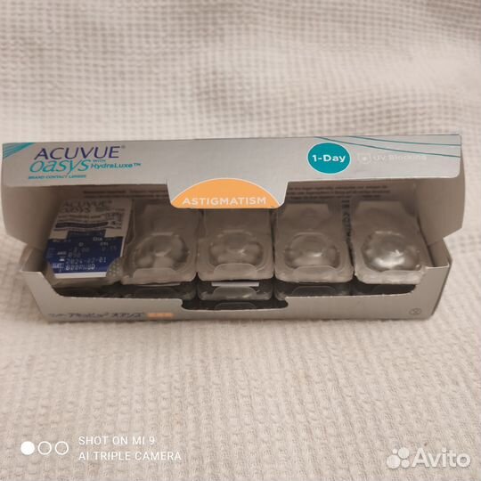 Контактные линзы ежедневное астигматические