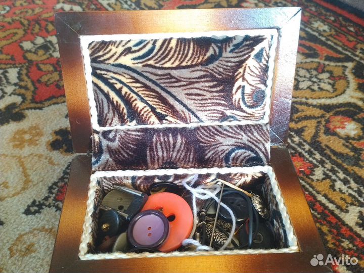 Шкатулка деревянная СССР