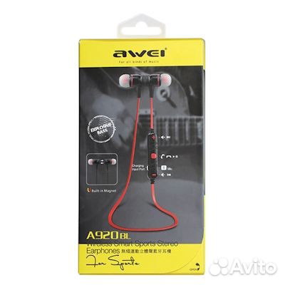 Гарнитура беспроводная awei B926BL