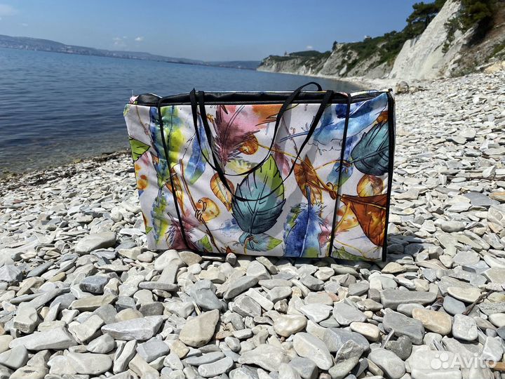 Пляжный коврик, яркий