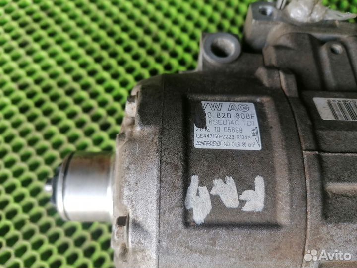 Компрессор кондея на Skoda Fabia 2007-2015