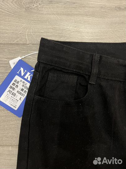 Джинсы мужские slim fit черные