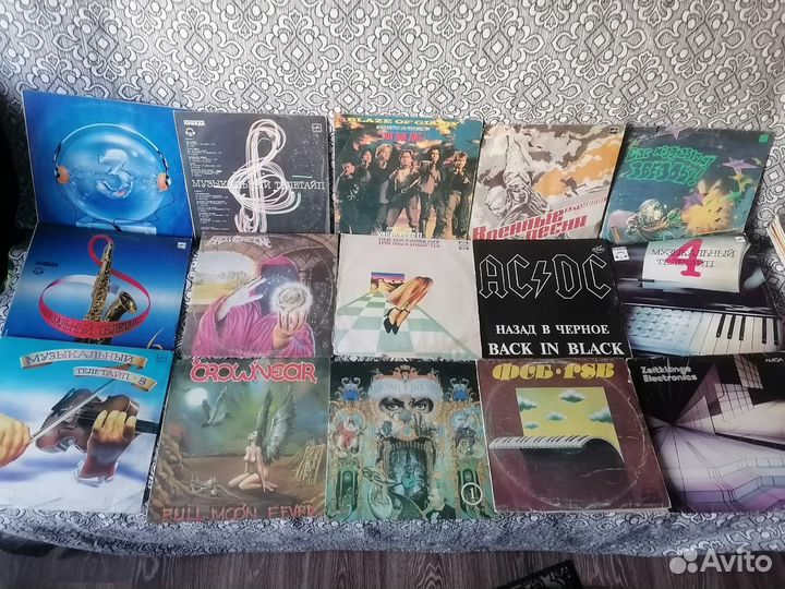 Виниловые пластинки, Битлз, метал, рок